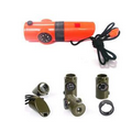 7 in 1 Military Style Outdoor Survival Kit Whistle